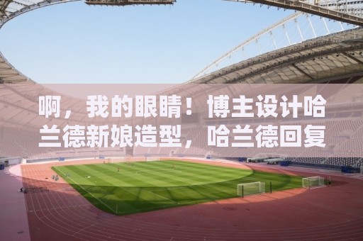 啊，我的眼睛！博主设计哈兰德新娘造型，哈兰德回复：感谢灵感